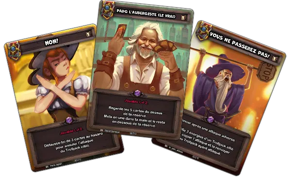 Lance des sorts redoutables